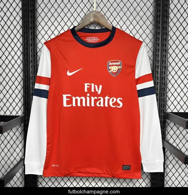Retro 12_13 Arsenal Home Long Sleeve Jersey - Image 5