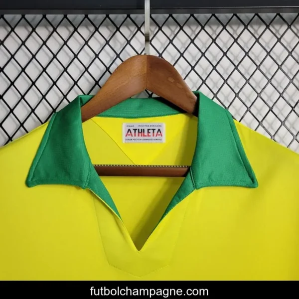 Retro 1958 Brazil Home Jersey - Image 2