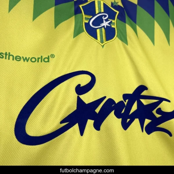 Retro 1995 Brazil Home Corteiz Jersey - Image 4