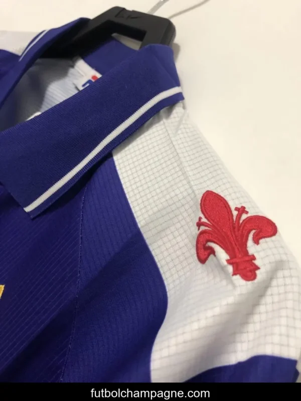 Retro 98_99 Fiorentina Home Soccer Jersey - Image 5