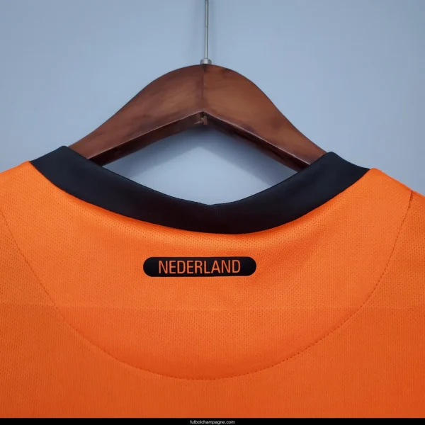 Retro Netherlands 2010 home Soccer Jersey - Image 6