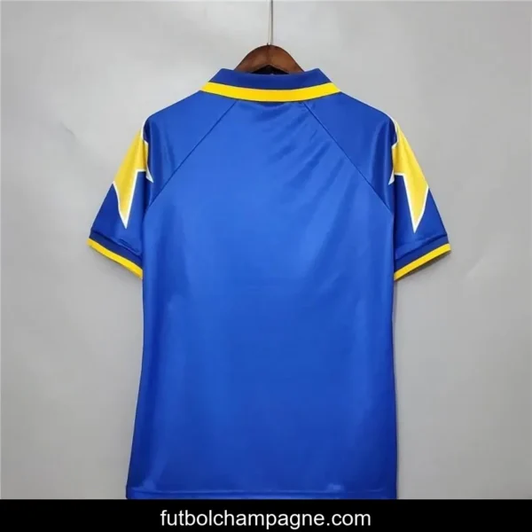 Retro 95_96 Juventus Away Blue Jersey - Image 2