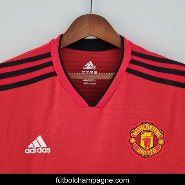 Retro 18_19 Manchester United Home Soccer Jersey - Image 3