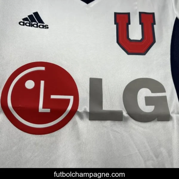 Retro 02_03 Universidad De Chile Away White Jersey - Image 5
