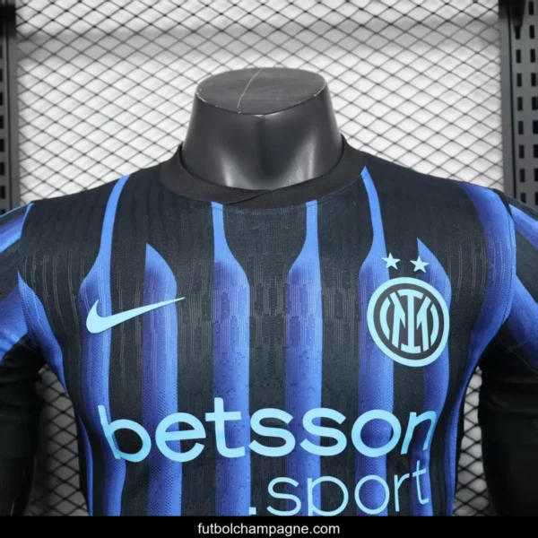 Player Version 25_26 Inter Milan Home Jersey Without Sponsor - Image 5