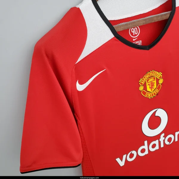 Retro Manchester United 04_06 home Soccer Jersey - Image 4