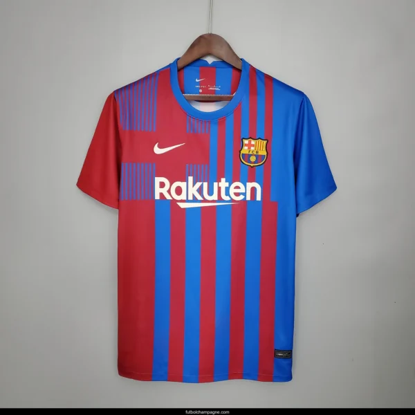 Retro 21_22 Barcelona Home Jersey - Image 5