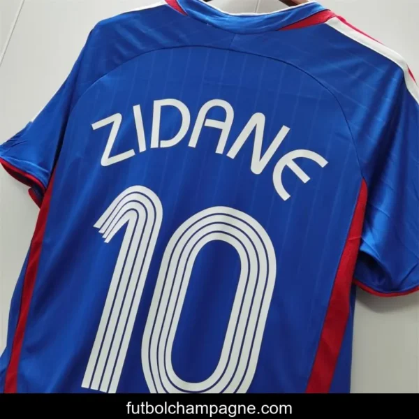 Retro 2006 France Home Jersey - Image 4