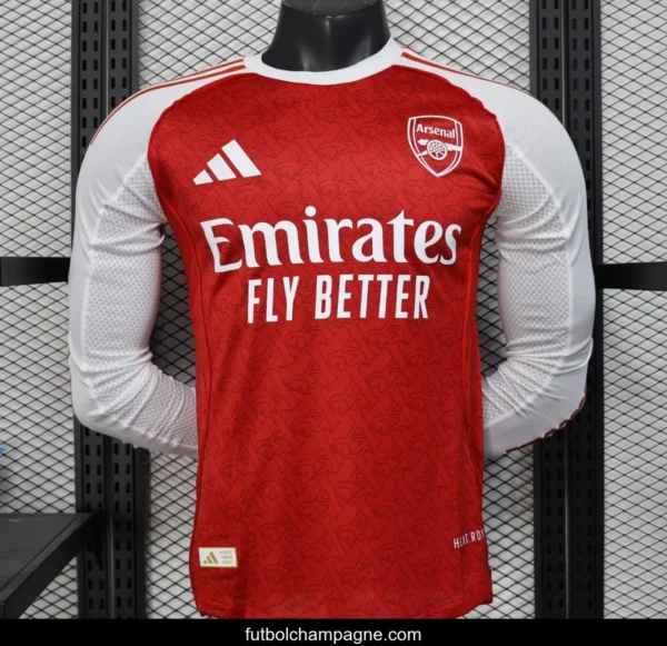 Player Version 25_26 Arsenal Home Long Sleeve Jersey - Image 5