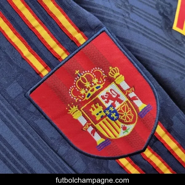 Retro 1996 Spain Away Jersey - Image 6