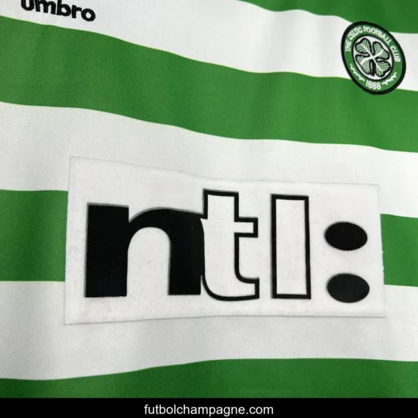 Retro 99_00 Celtic Home Jersey - Image 3