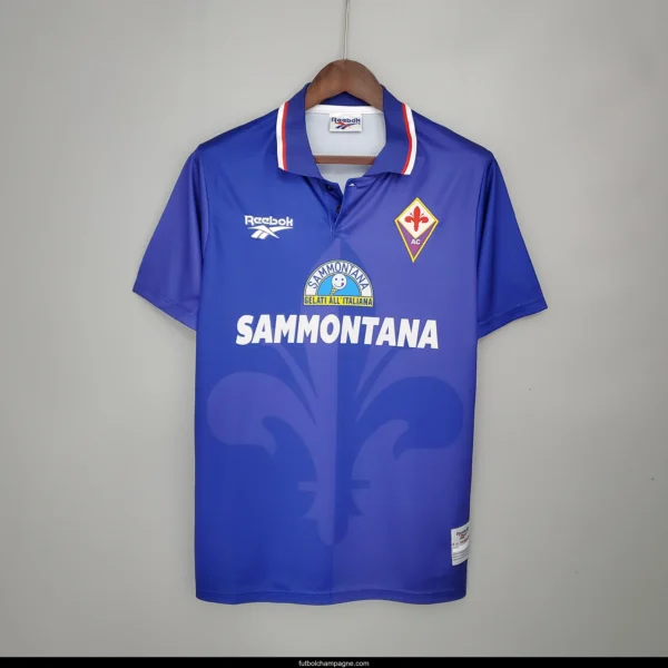Retro Fiorentina 95_96 home Soccer Jersey - Image 5