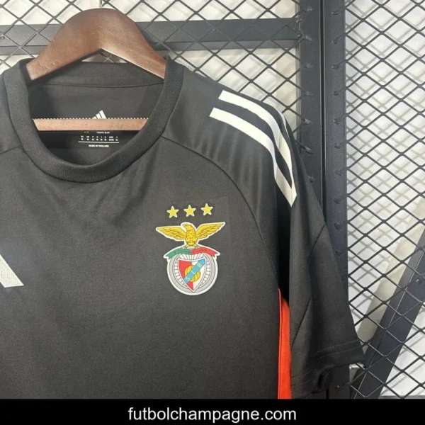 2025_26 Benfica Black Pre-match Training Jersey - Image 3