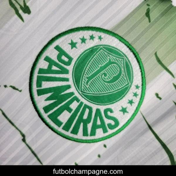 Retro 96_97 Palmeiras Away White Jersey - Image 5