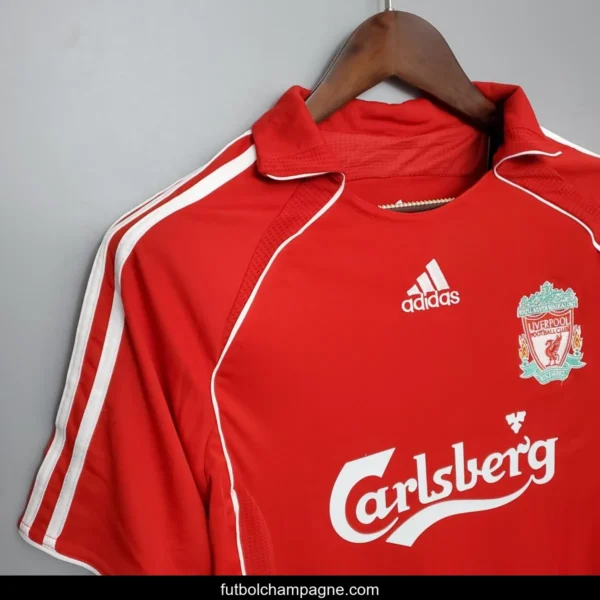 Retro Liverpool 06_07 home Soccer Jersey - Image 4