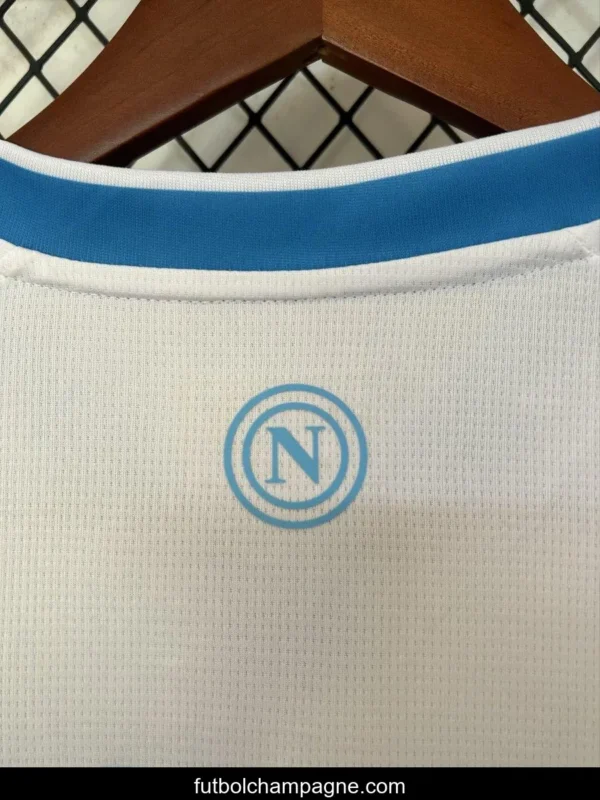 25_26 Napoli WHITE Pre-Match Jersey - Image 4