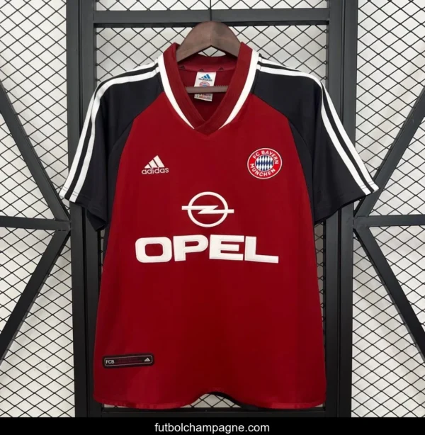 01_02 Retro Bayern Munich Home Jersey - Image 3