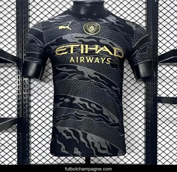 Player Version 24_25 Manchester City Black Dragon Special Jersey - Image 2