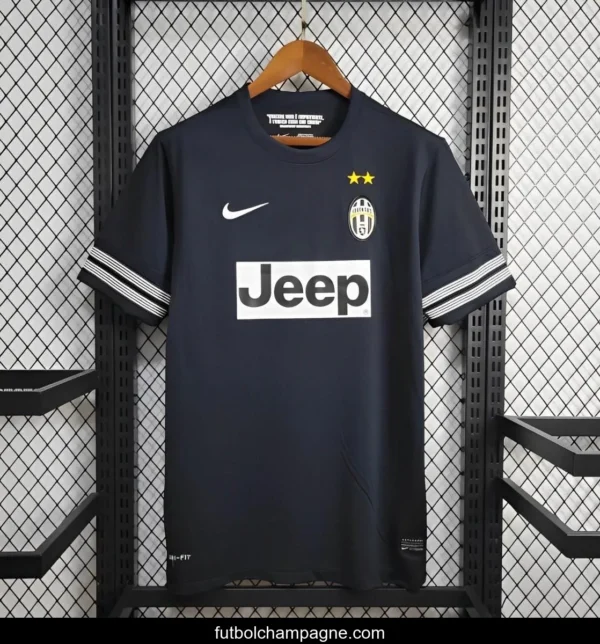 Retro 12_13 Juventus Black Away Jersey - Image 4