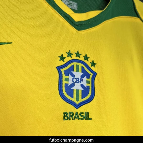 Retro 2004 Brazil Home Jersey - Image 6