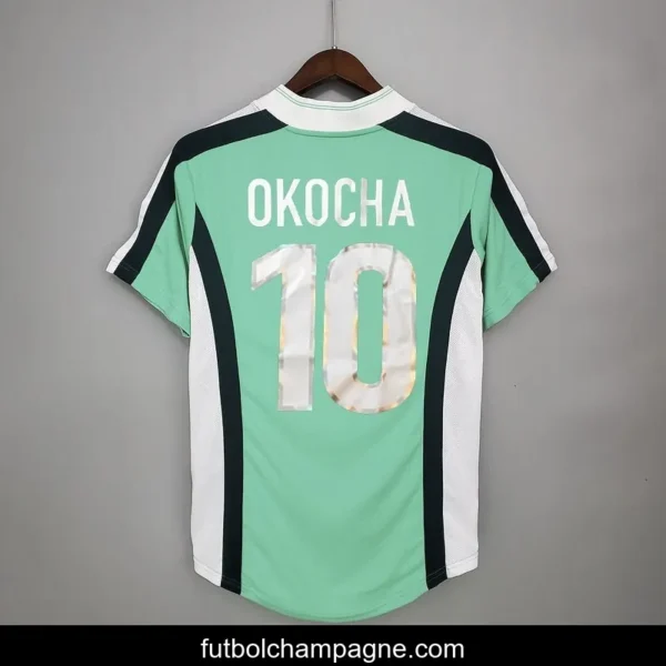 Retro Nigeria 1998 home Soccer Jersey - Image 5