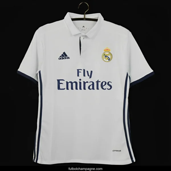 Retro 16_17 Real Madrid Home Jersey - Image 4