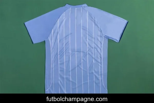 Retro 07_08 Manchester City Home Soccer Jersey - Image 4