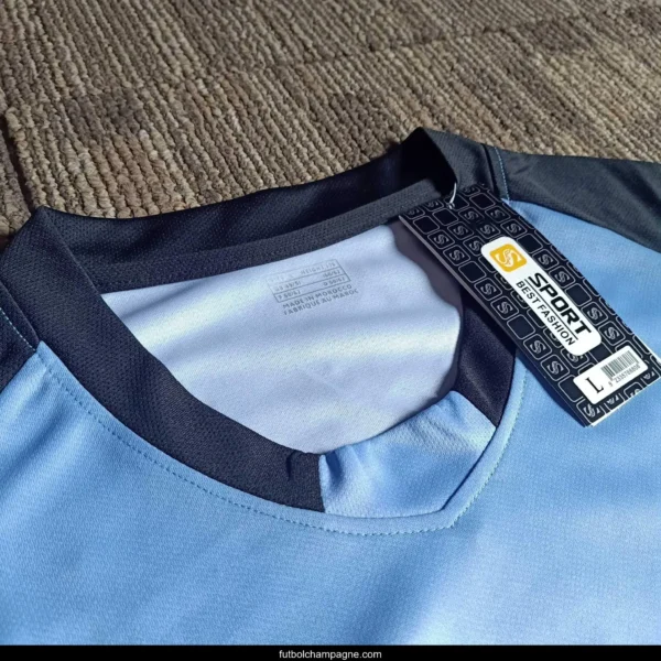 Retro 02_03 Juventus Goalkeeper Blue Jersey Worn By Buffon - Image 4
