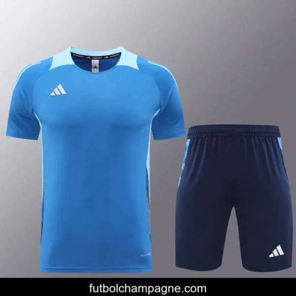 24_25 Adidas Blue Short Sleeve Jersey+Shorts - Image 8