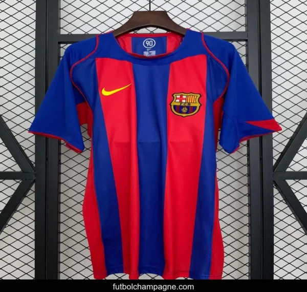 04_05 Retro Barcelona Home Jersey - Image 4