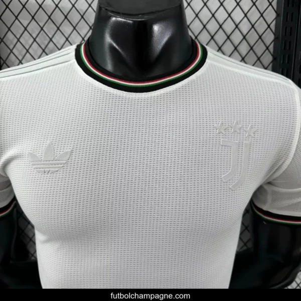 Player Version 25_26 Juventus WHITE Pre-Match Jersey - Image 2