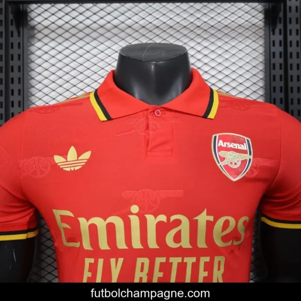 Player Version 25_26 Arsenal Red with Classic Design Jersey - Image 4