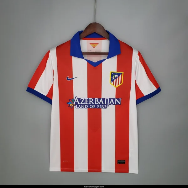 Retro Atletico Madrid 14_15 home Soccer Jersey - Image 4