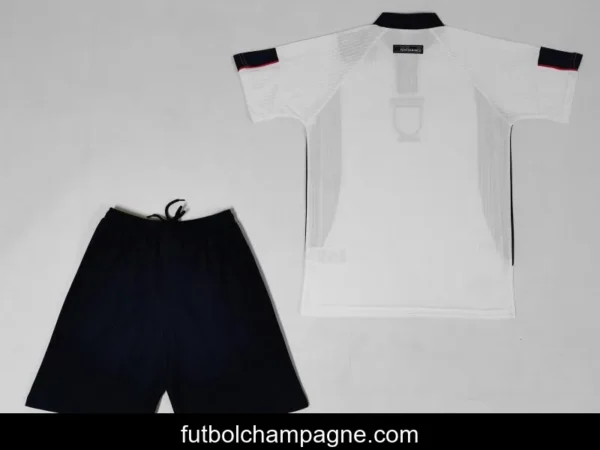 Retro Kids 1998 England Home Soccer Jersey - Image 7