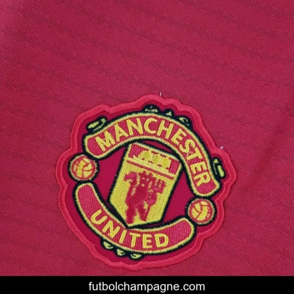 Retro 18_19 Manchester United Home Soccer Jersey - Image 4