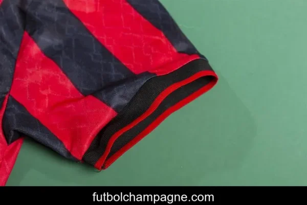 RETRO 94_96 AC Milan Home Soccer Jersey - Image 7