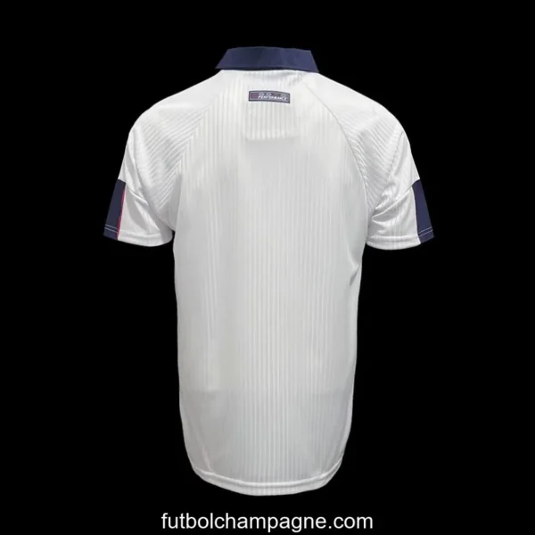 Retro 1998 England Home Soccer Jersey - Image 2