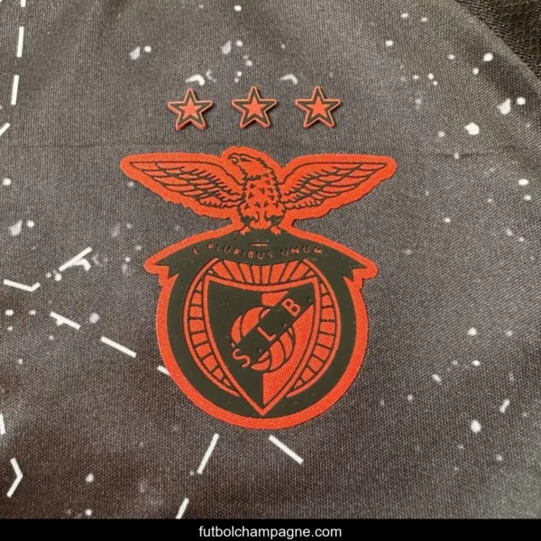 24_25 Kids Benfica Away Black Jersey - Image 4