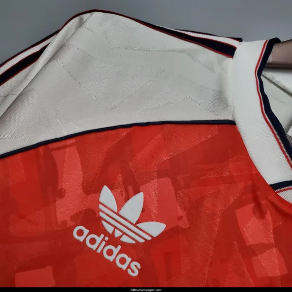 Retro 90_92 Arsenal home Soccer Jersey - Image 3