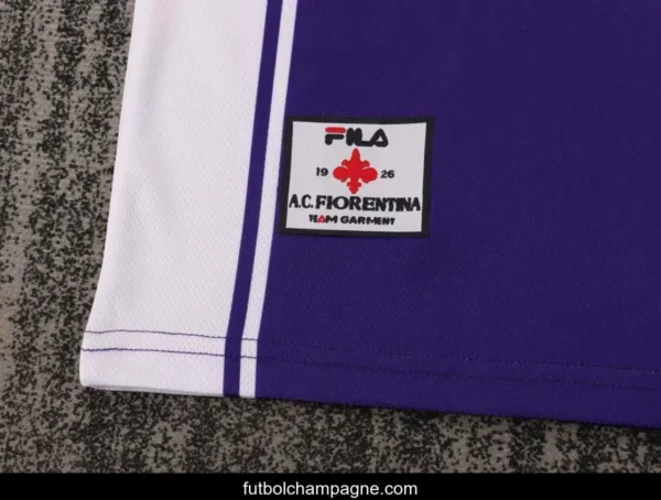 Retro Kids 99_00 Fiorentina Home Soccer Jersey - Image 7