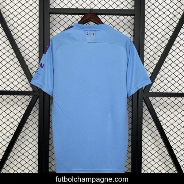 19_20 Retro Manchester City Home Jersey - Image 4