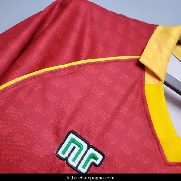 Retro Roma 90_91 home Soccer Jersey - Image 4