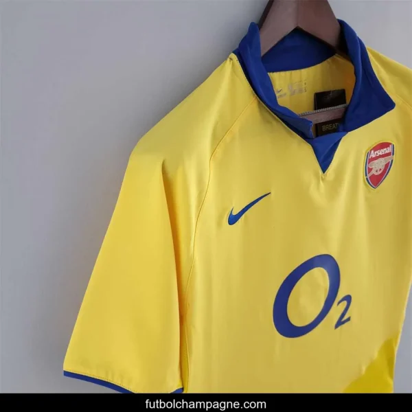 Retro 03-05 Arsenal Away Soccer Jersey - Image 5