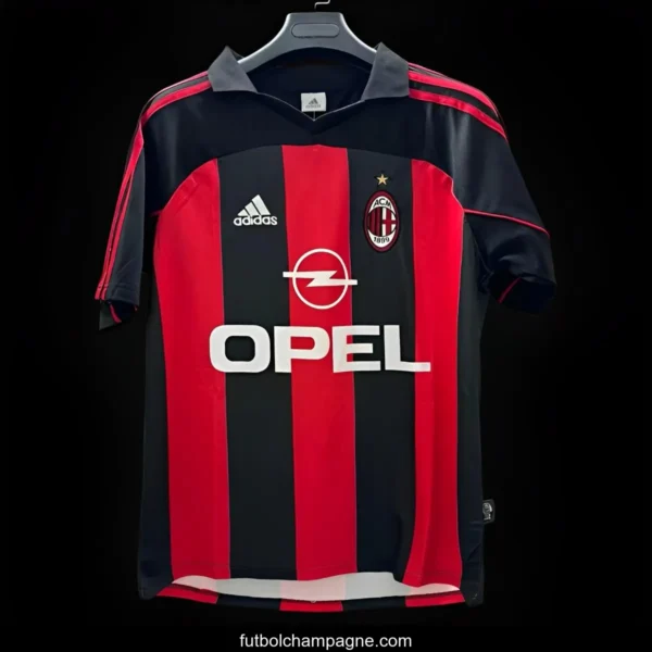 Retro 01_02 AC Milan Home Jersey - Image 3