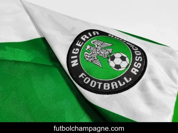 Retro 1996 Nigeria Home Soccer Jersey - Image 5
