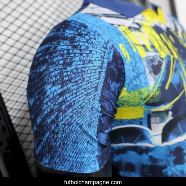 2025_26 Player Version Manchester City Blue Special Edition Jersey - Image 3