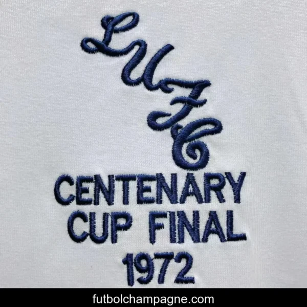 Retro 1972 Leeds United Home Soccer Jersey - Image 3