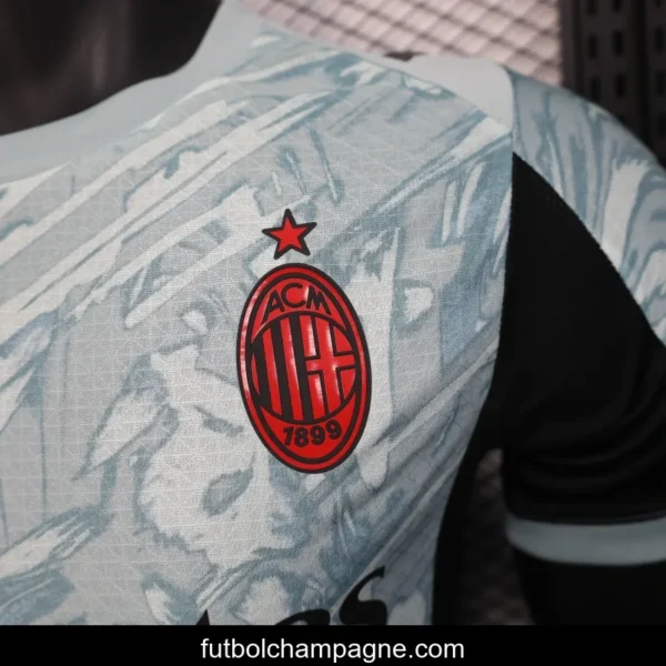25_26 Player Version AC Milan Home Goalkeeper Jersey - Image 5