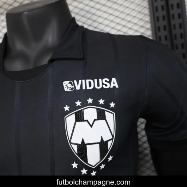 Player Version 24_25 Monterrey Third Black Jersey - Image 8