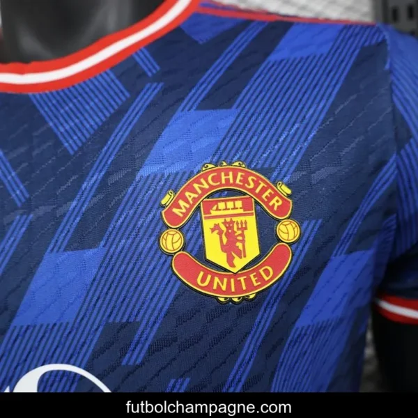Player Version 25_26 Manchester United Blue Special Jersey - Image 3